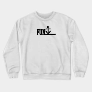 Fun monochrom Crewneck Sweatshirt